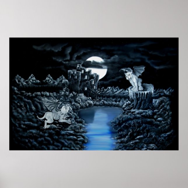 Golem vs Dolem District Fight Poster (Front)