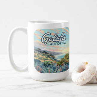 Goleta California Santa Barbara Isla Vista Vintage Coffee Mug