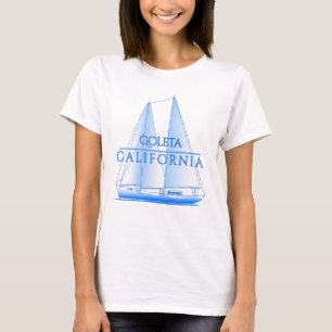 Goleta Coastal Nautical Sailing Sailor T-Shirt