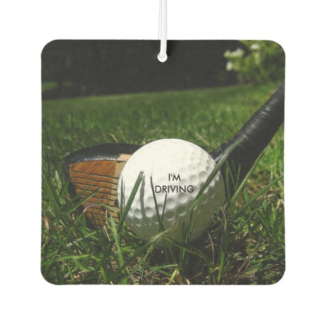 GOLF 101 AIR FRESHENER (Front)