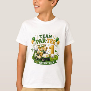 Golf 1st Birthday party T-Shirt