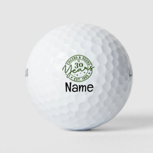 Golf 30th Birthday theme to  golfer  Balls