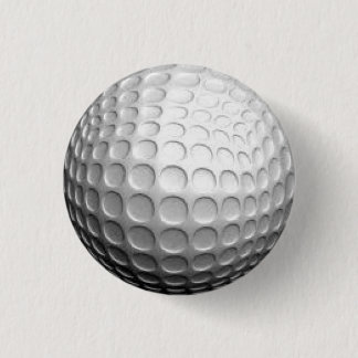 Golf 3 Cm Round Badge