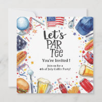 GOLF  4th July   Independence Day Golfer party  