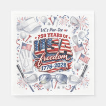 Golf 4th of July 250 Years Independence