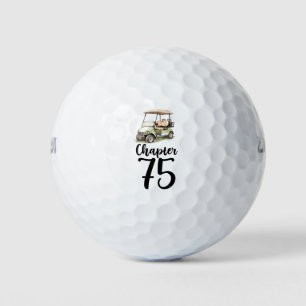 Golf 75th Birthday Party for Golfer  Balls