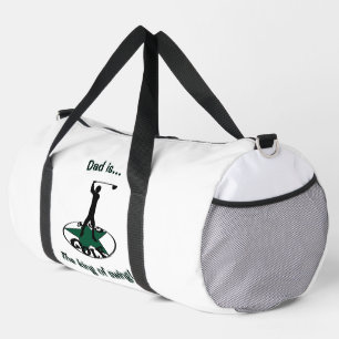Golf - a wonderful game   duffle bag