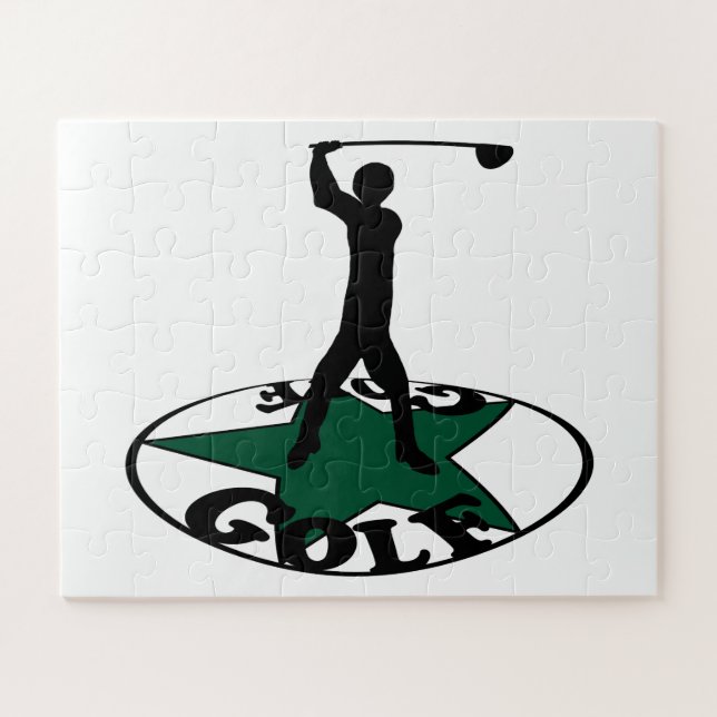 Golf - a wonderful game  jigsaw puzzle (Horizontal)