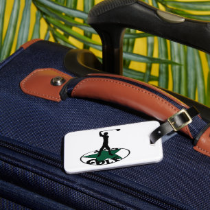 Golf - a wonderful game luggage tag