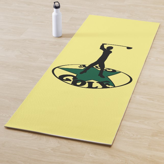 Golf - a wonderful game  yoga mat (In Situ)