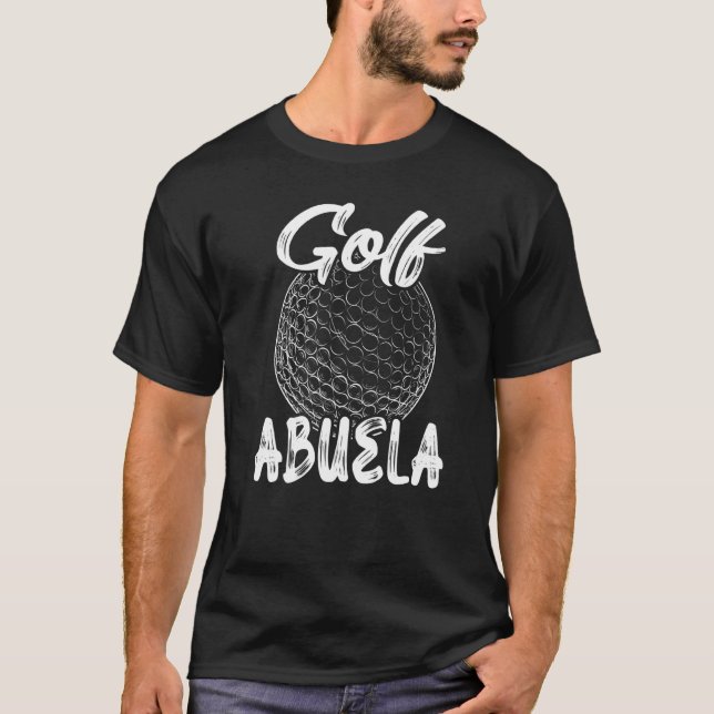 Golf Abuela Women Golfer Golf Ball Player Family M T-Shirt (Front)