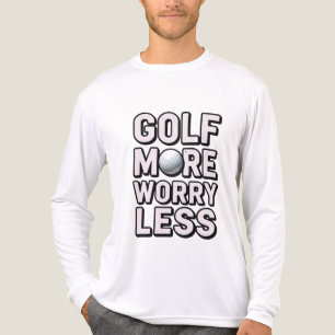 Golf Addiction Funny Golfer Tri-Blend Shirt