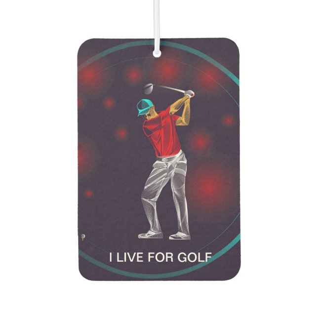Golf Air Freshener (Front)