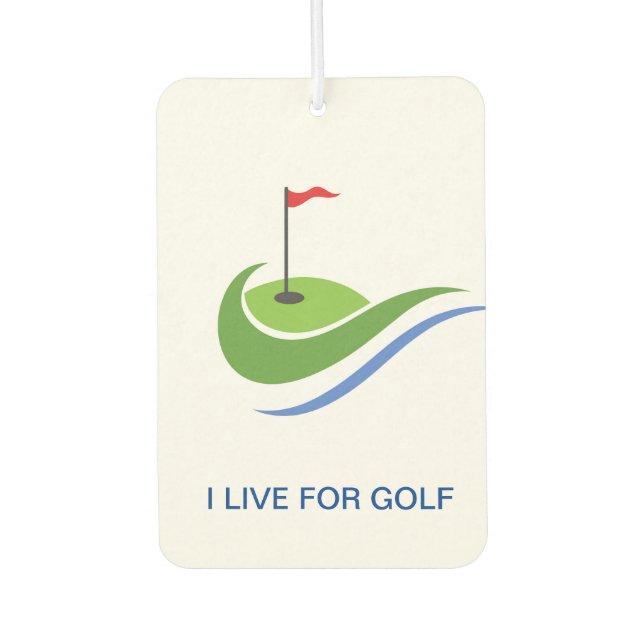 Golf Air Freshener (Front)