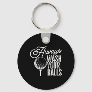 Golf Always Wash Your Key Ring