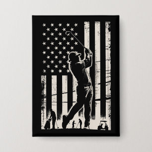 Golf American Flag Gifts Birthday Father's Day 