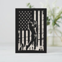 Golf American Flag Gifts Birthday Father's Day