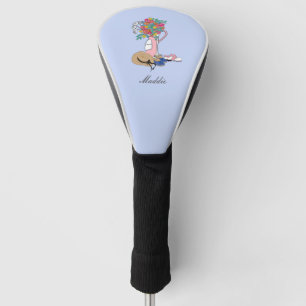 Golf and Gardening Personalised Ladies Golf Head Cover