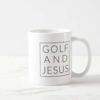 Golf And Jesus Coffee Mug