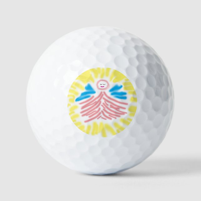 Golf Angel 3 Golf Balls (Front)