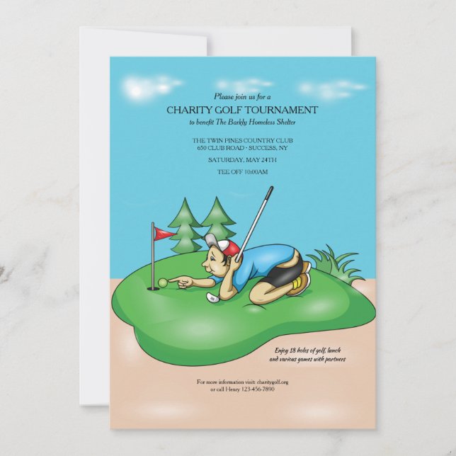 Golf Anyone Invitation (Front)