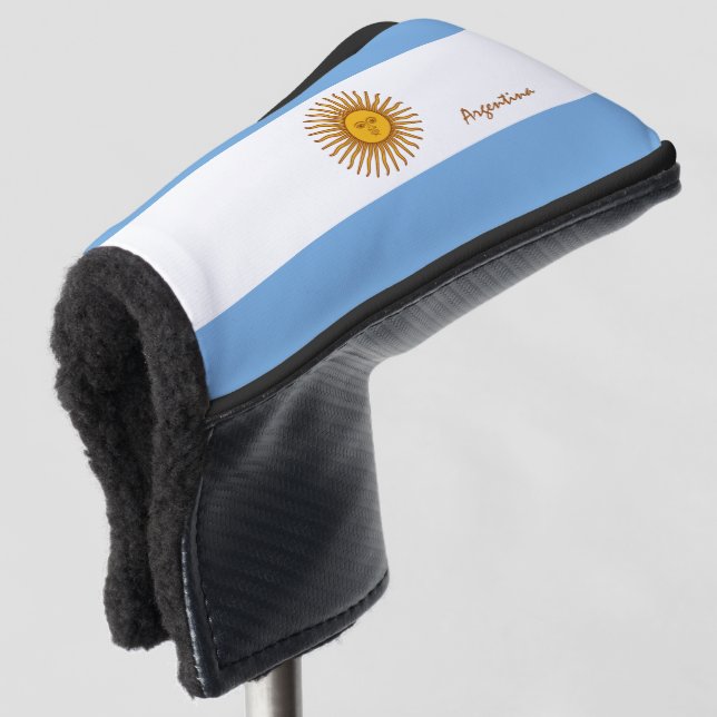 Golf Argentina & Argentina Flag /Golf Clubs Covers (3/4 Front)