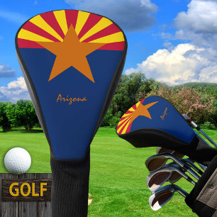 Golf Arizona & Arizona Flag / Golf Clubs Covers