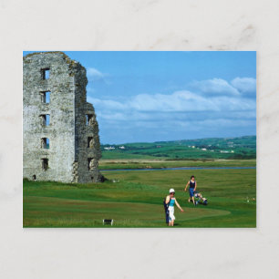 Golf at Lahinch, County Clare, Ireland in Europe Postcard