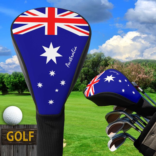 Golf Australia & Australia Flag /Golf Clubs Covers (Creator Uploaded)