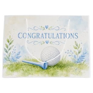 Golf baby boy  large gift bag