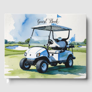 Golf Baby Shower Boy themed Guest Book