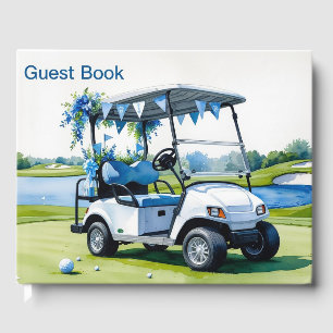 Golf Baby Shower Boy themed  Guest Book