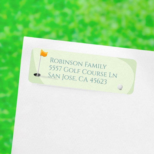 Golf Baby Shower Cute Boy Par-Tee Address (Creator Uploaded)