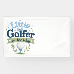 Golf Baby Shower for boy with golf ball Banner