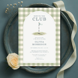 Golf Baby Shower Invitation