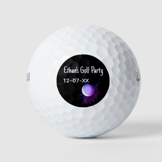 Golf Bachelor Party - Golfing trip Classic Stylish Balls (Front)