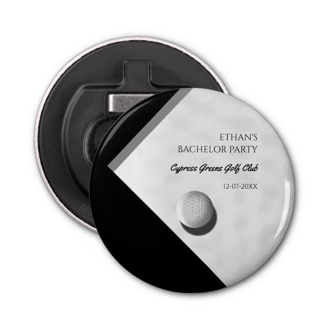 Golf Bachelor Party - Golfing trip Classic Stylish Bottle Opener (Front)