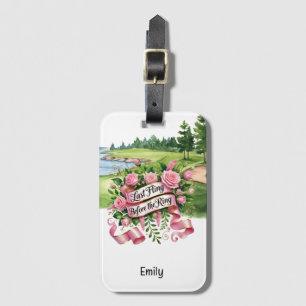Golf Bachelorette Party for Golfer Luggage Tag