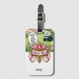 Golf Bachelorette Party for Golfer  Luggage Tag