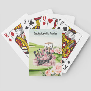 Golf Bachelorette Party for Golfer  Playing Cards