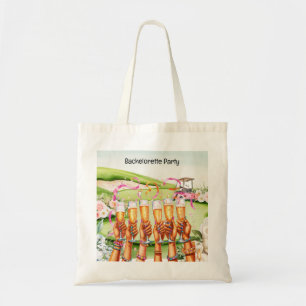 Golf Bachelorette Party for Golfer Tote Bag