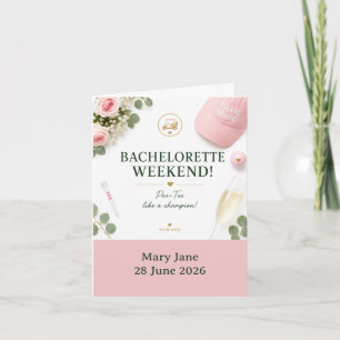 Golf Bachelorette Party Invitation