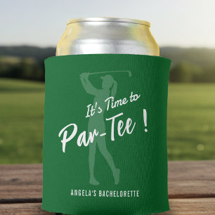 Golf Bachelorette Party It's Time to Par-Tee Can Cooler