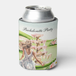 Golf Bachelorette Party on golf course Can Cooler