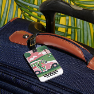 Golf Bag Tags - Customisable Sports Name Tags