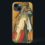 Golf Bag with Glove by Jennifer Goldberger iPhone 13 Case<br><div class="desc">Unleash your inner Rory Mcilroy with this great print by Jennifer Goldberger. The complete golf bag,  it is painted with a glove,  towel and the full complement of clubs. Give this as a gift to a golf fan today!</div>