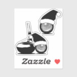 Golf Ball and Golf Club Christmas<br><div class="desc">* Hey sports fans! Stickers for your favourite sport... Golf! * This Christmas stickers is available in several size options. * Choose small size and use for DIY projects, crafting projects and scrap booking ideas, sealing envelopes. * Also, the small size is a nice addition to be inserted and to...</div>
