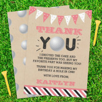 Golf Ball Any Age Birthday
