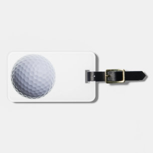 Golf Ball Background Customised Template Luggage Tag
