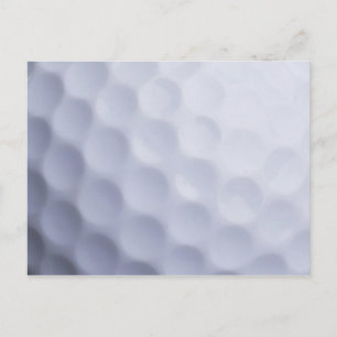 Golf Ball Background Customised Template Postcard